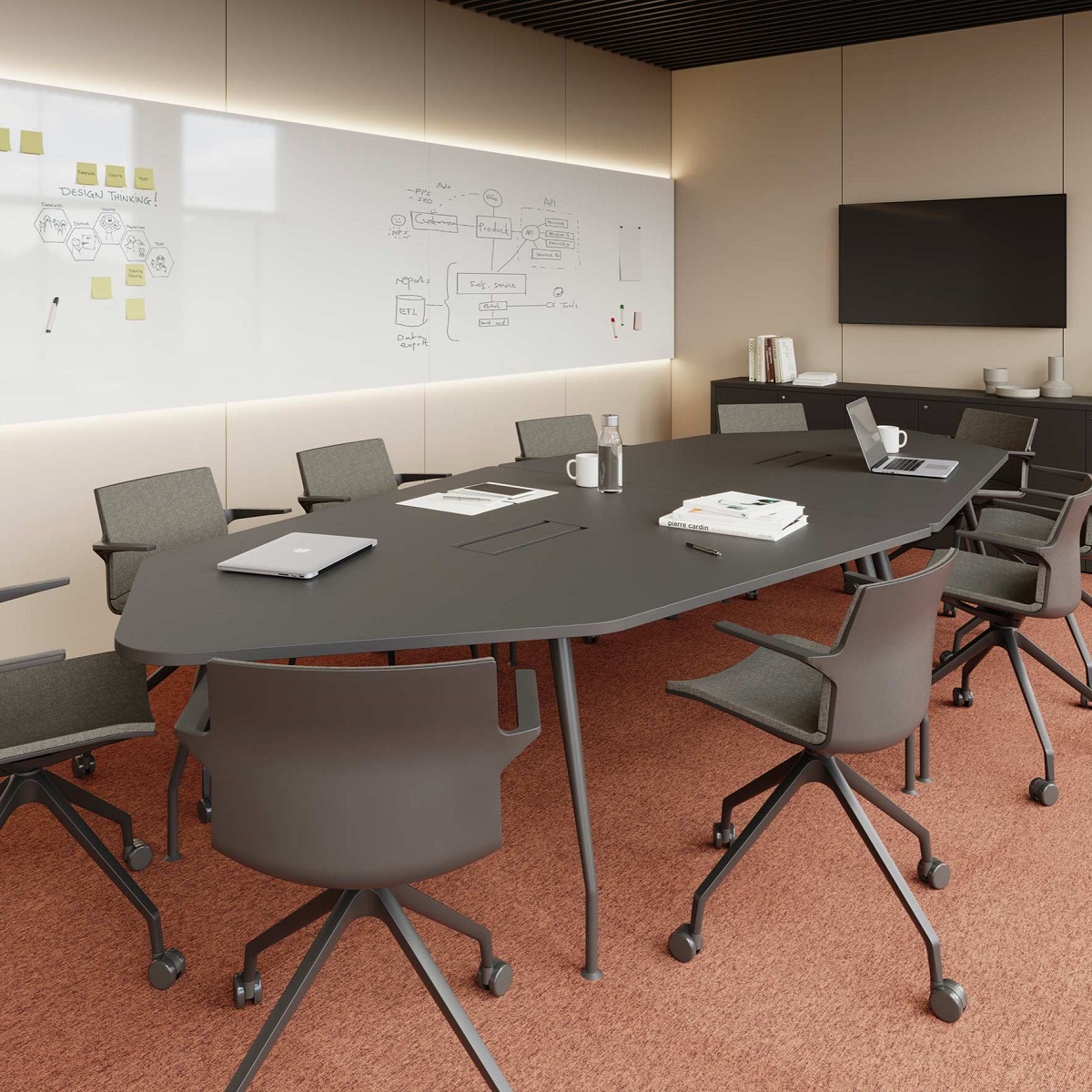 Table de Réunion Design | Aménagez votre Salle de Réunion Modulable ...