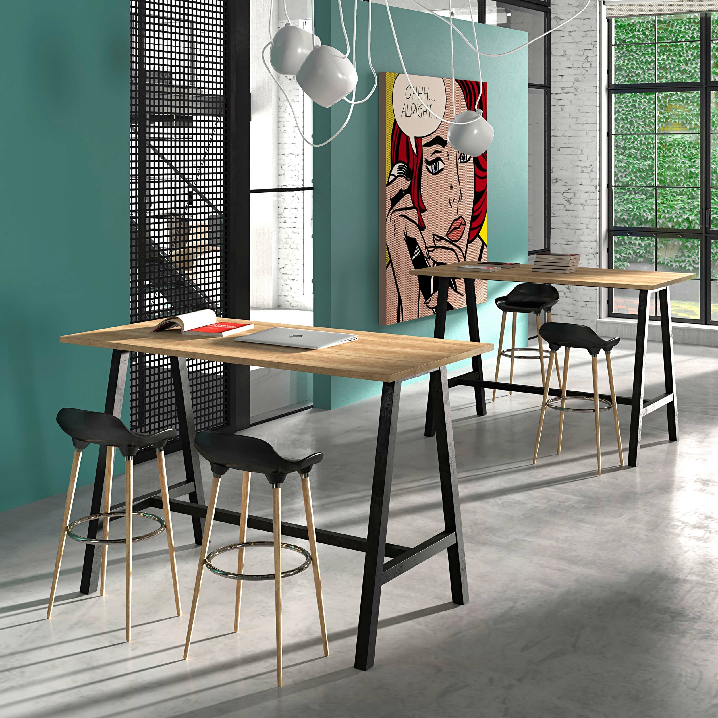buronomic-Cohesion-Haute-Tables-coworking-hautes-sans-electrification-Noir-Nebraska