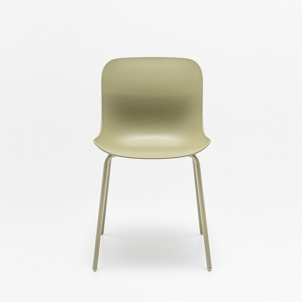 Chaise de réunion design minimaliste en plastique