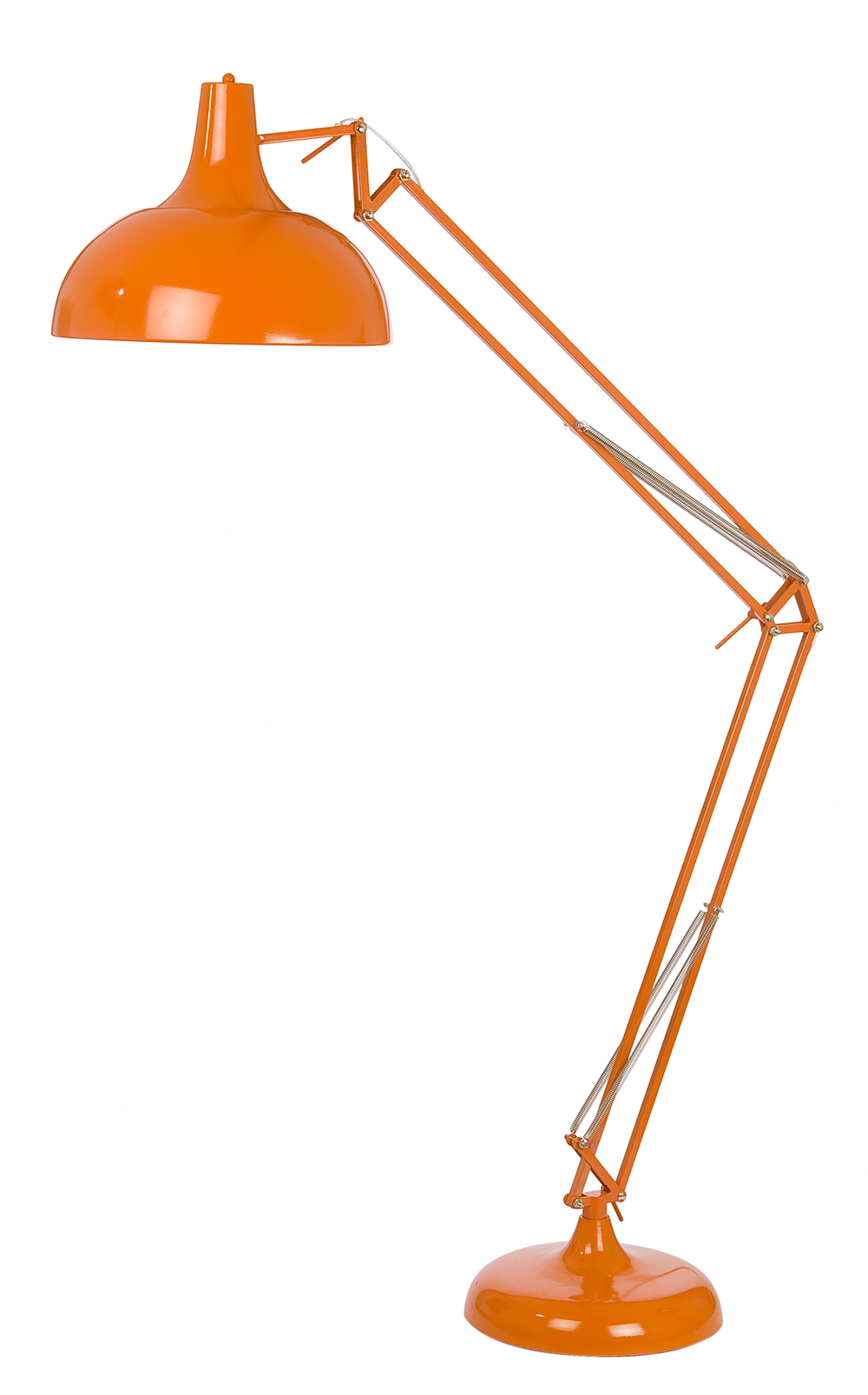 lampadaire orange