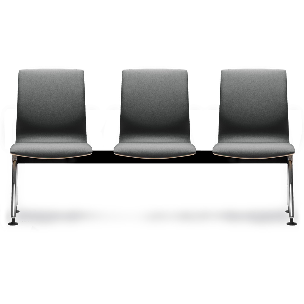 Chaises_poutre_salle_attente_tissu_noir