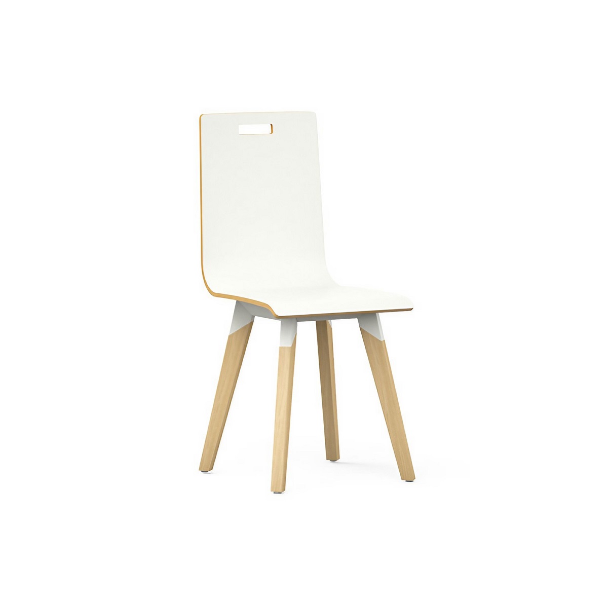 Table_réunion_ronde_bois_chaises_assorties