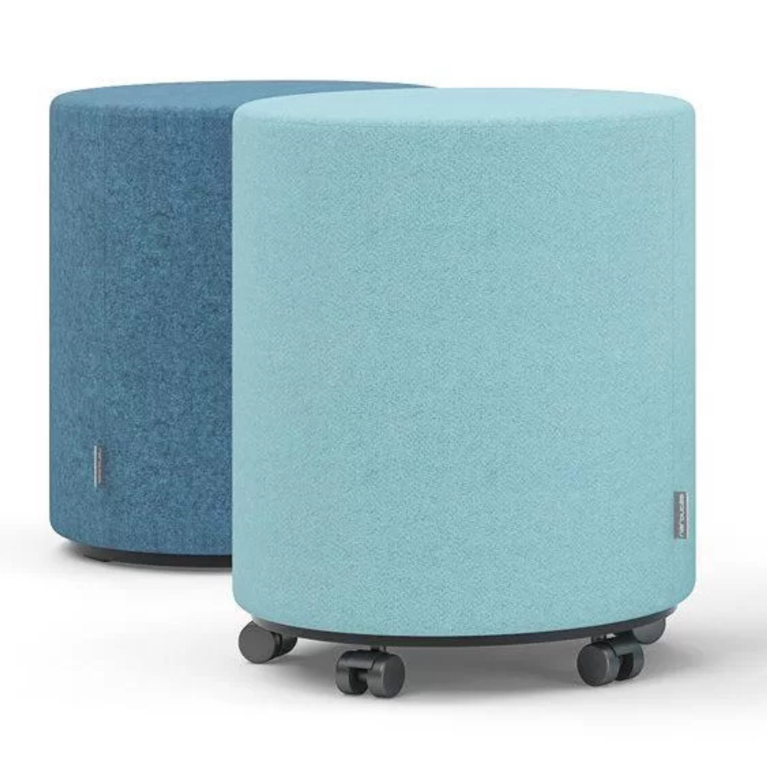 Pouf de bureau à roulettes Colors