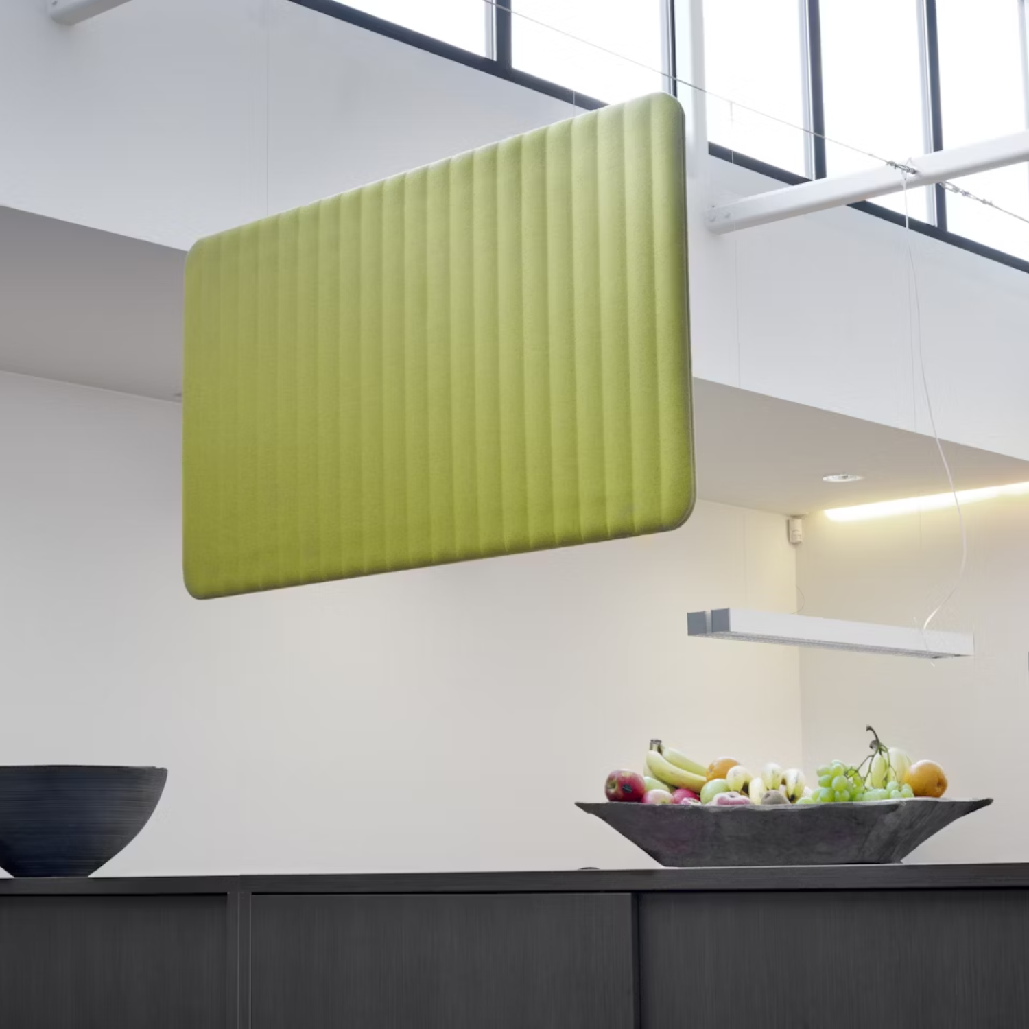Panneau acoustique suspendu pour plafond Loose