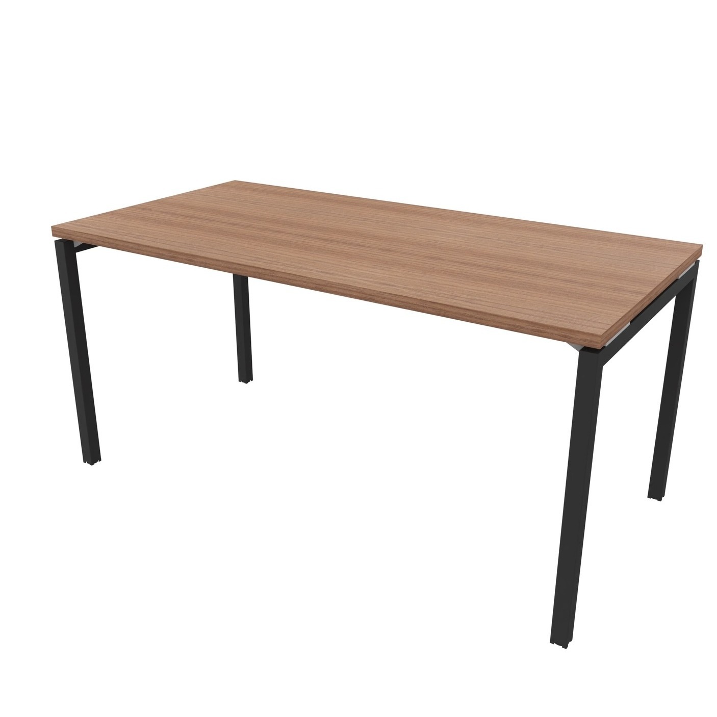 bureau individuel startup en noyer design et moderne