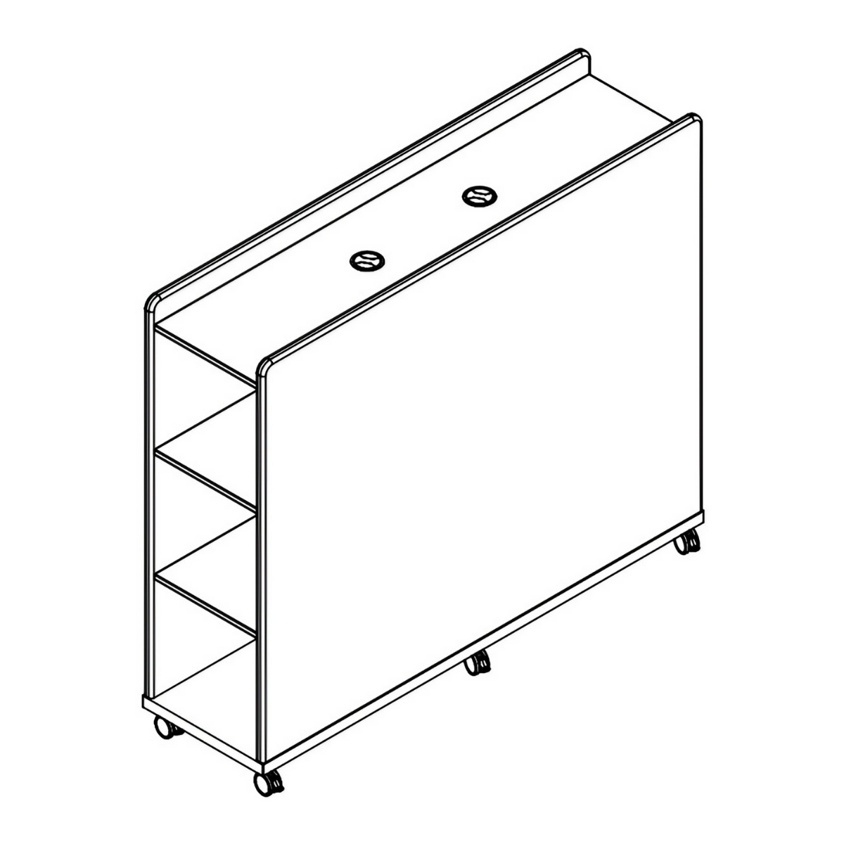Meuble_acoustique_rangement_roulettes_fabrication_europe