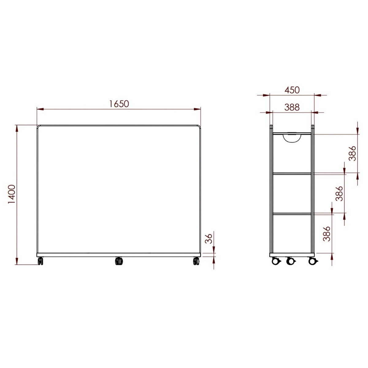 Meuble_acoustique_rangement_roulettes_dimensions