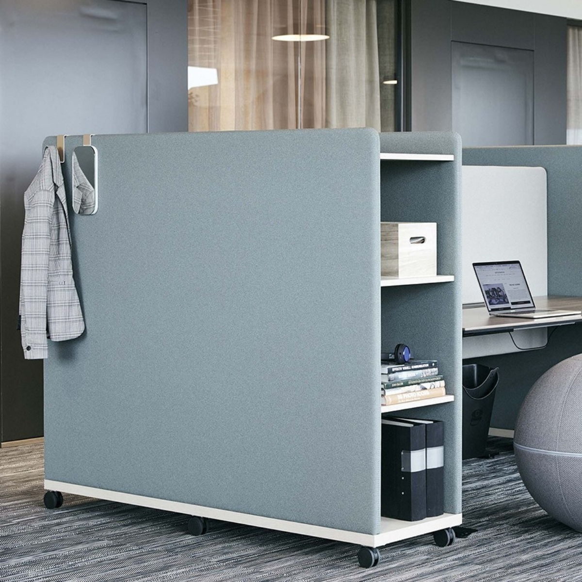 Meuble_acoustique_rangement_roulettes_open_space