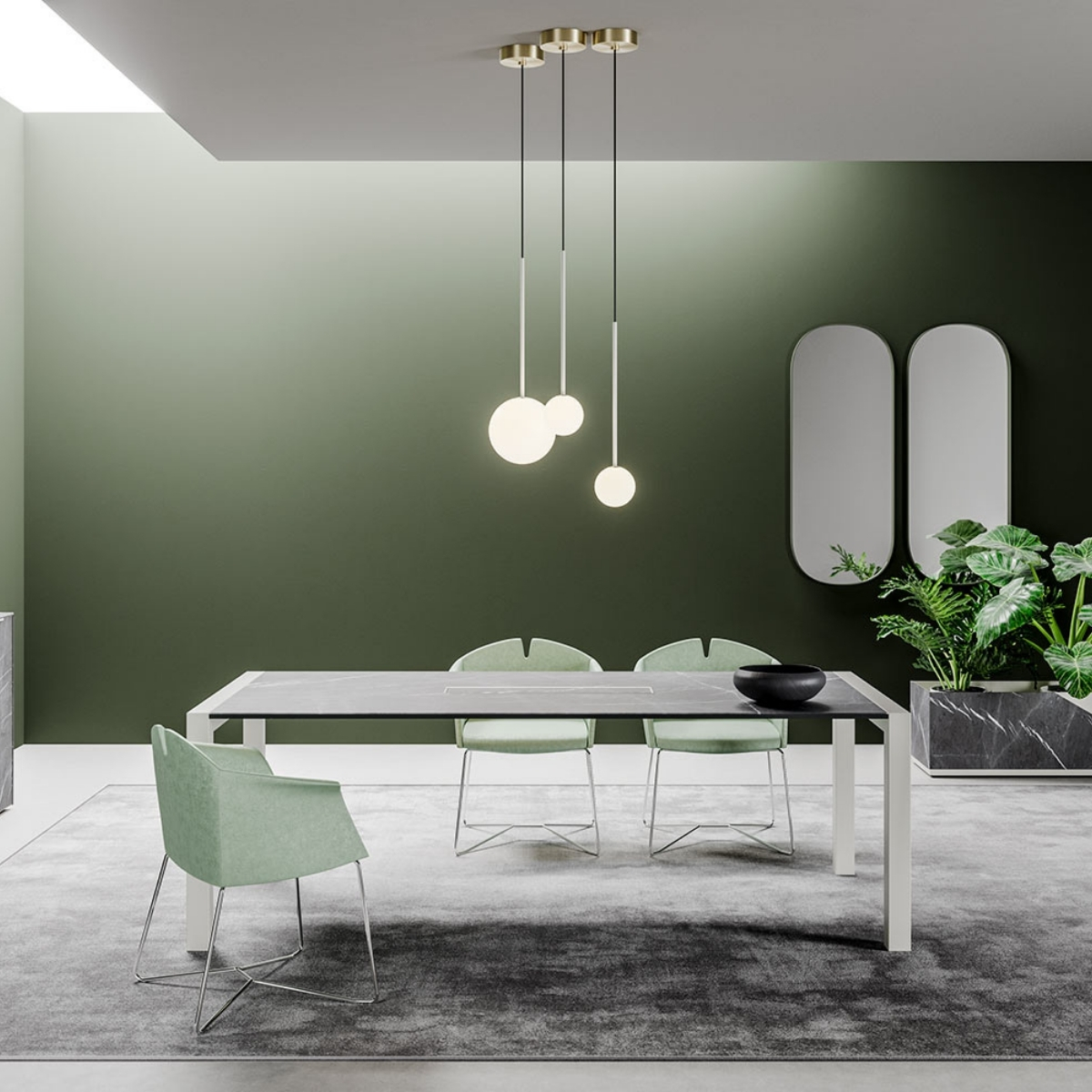 Table_réunion_verre_marbre_passe_câble_6_personnes