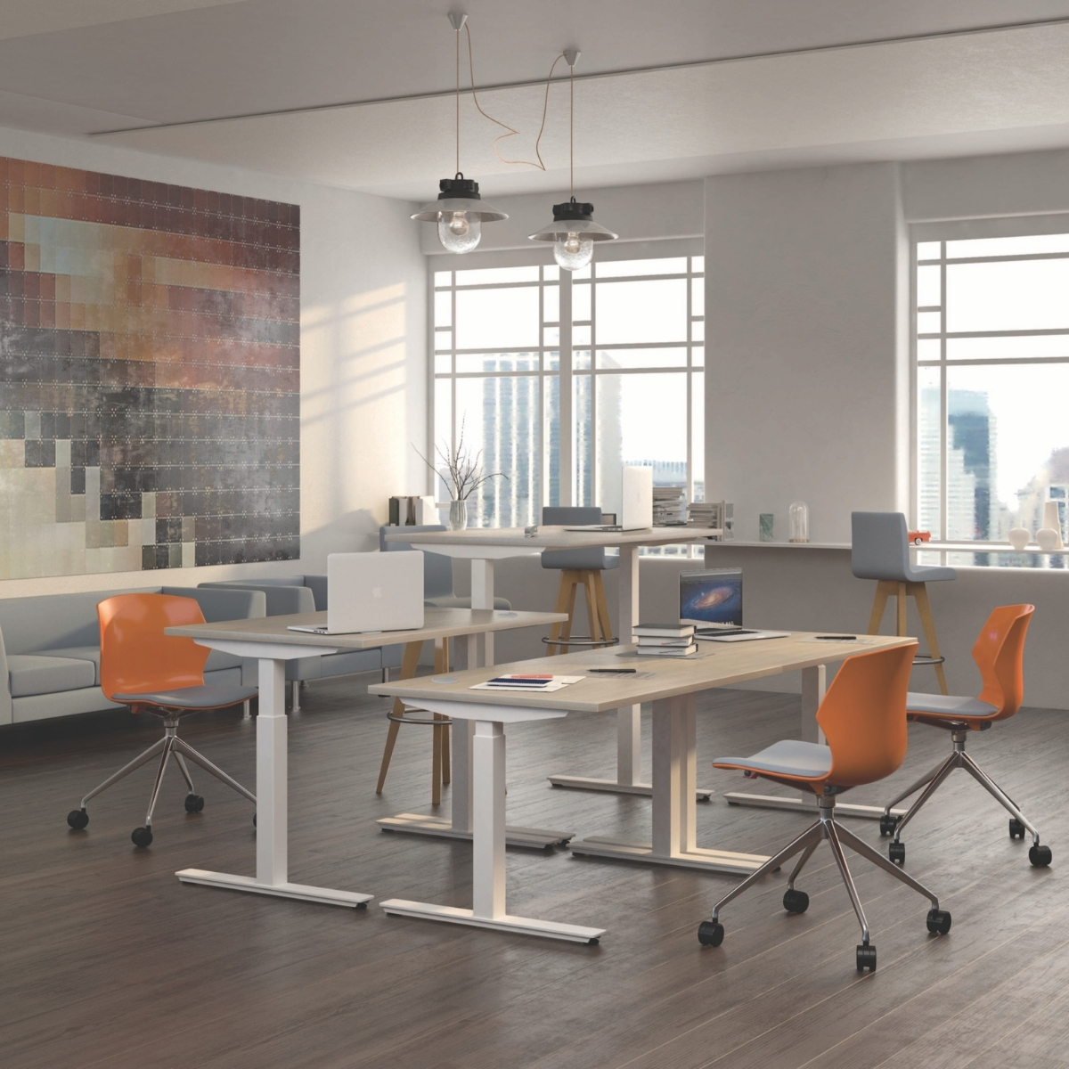 Bureau_réglable_hauteur_électrique_ergonomique_français