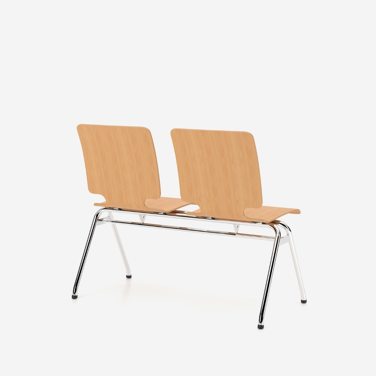 Chaises_poutre_durables_acier_chromé