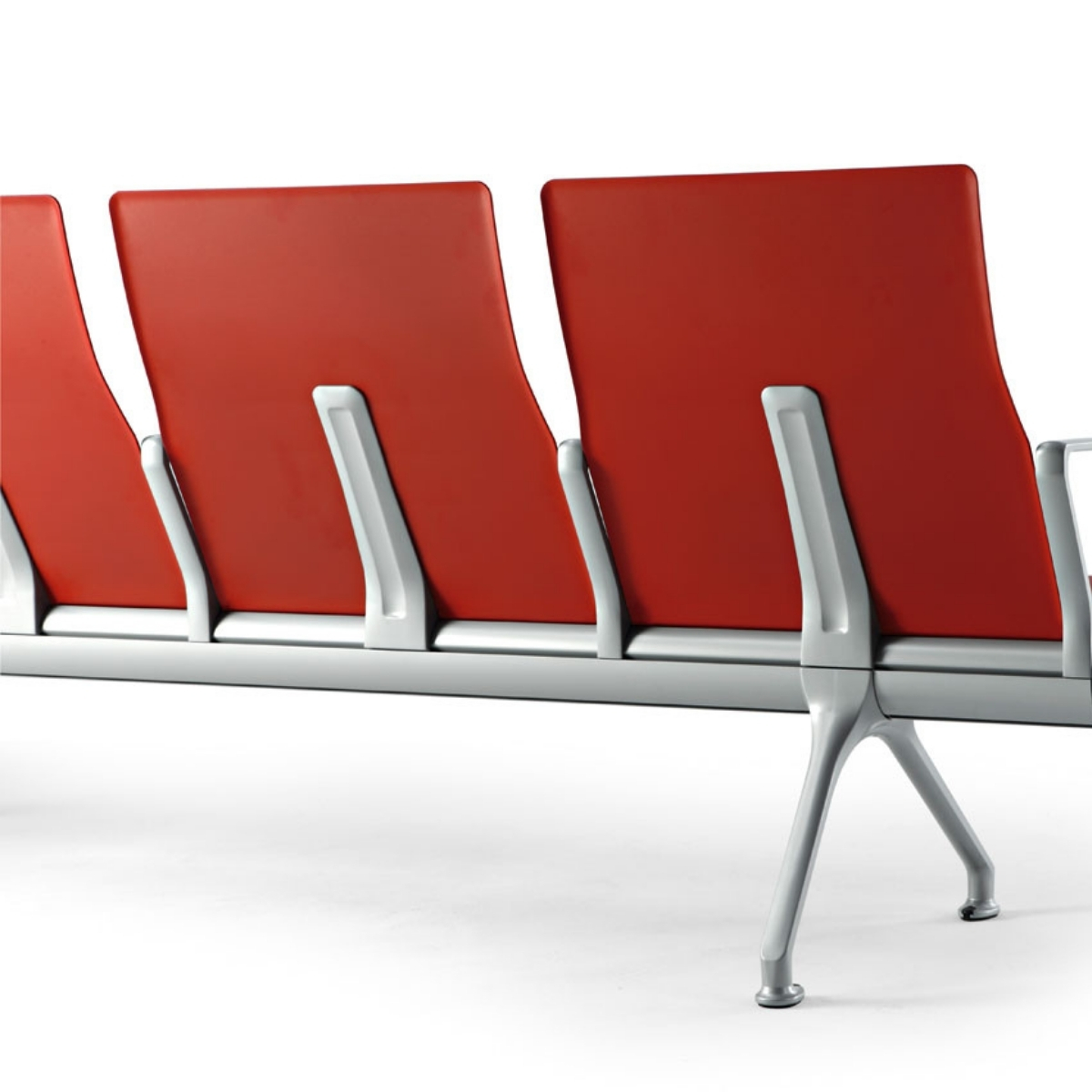 Chaises_poutre_métal_rouge