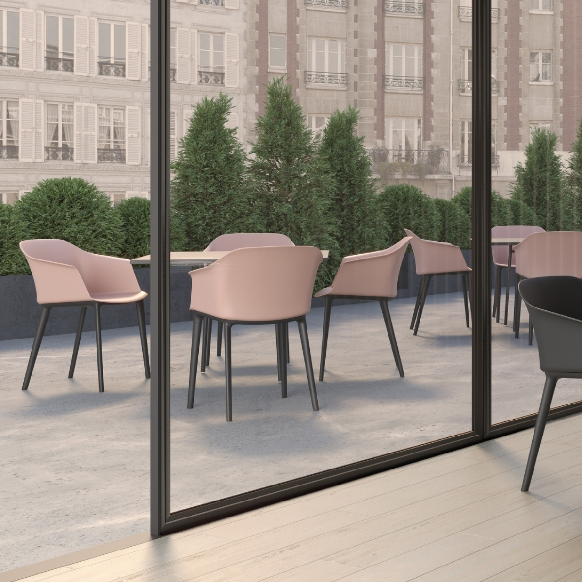 Chaise_cafétéria_design_extérieur