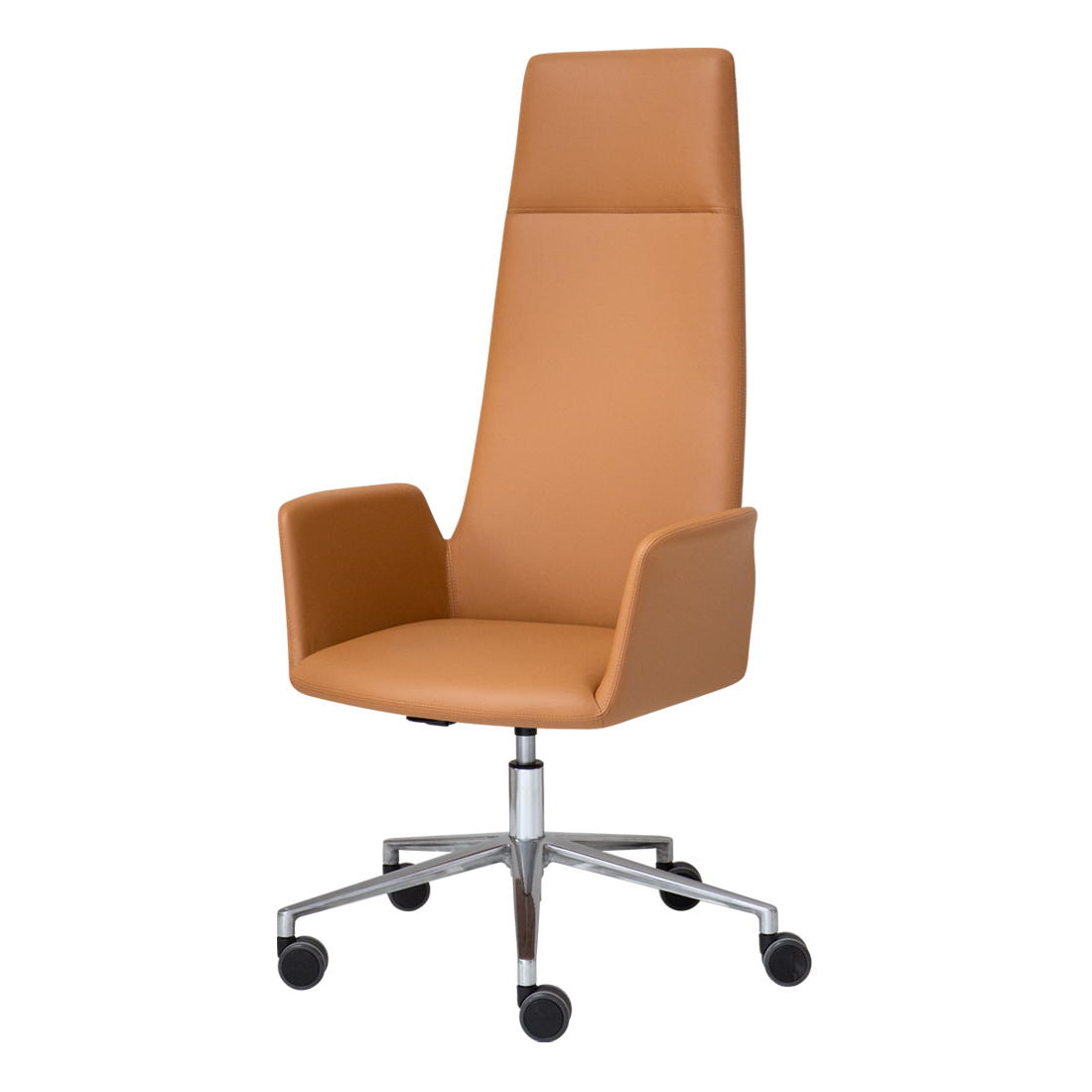Fauteuil de direction en cuir réglable