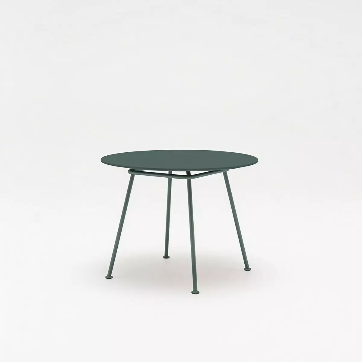 Table de cafétéria ronde Ø 100 cm en linoleum