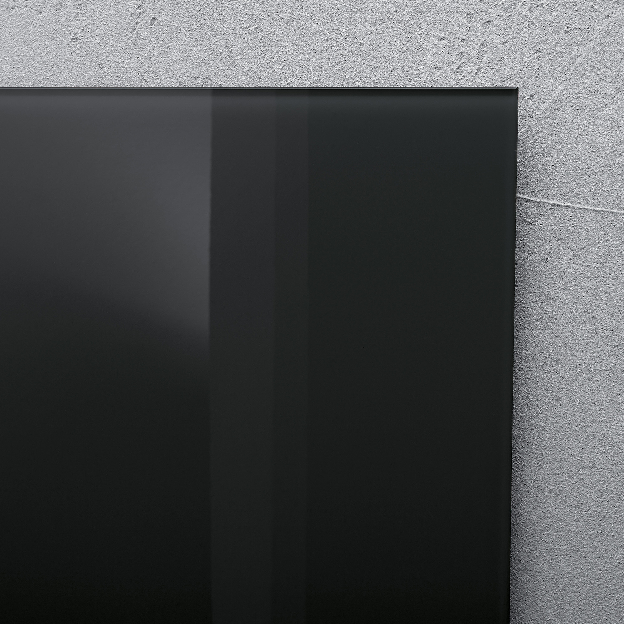 Tableau en verre magnétique et inscriptible Noir 677 x 381 mm NOBO Diamond  Noir