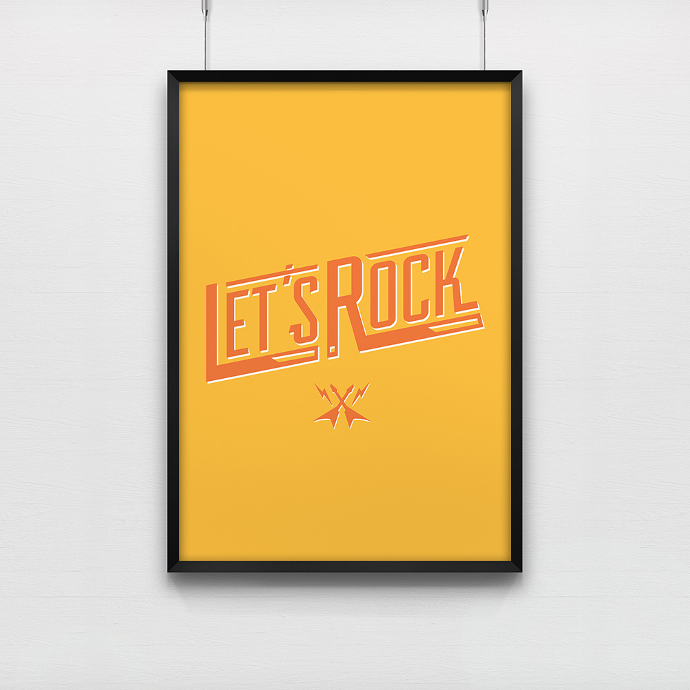 poster_lets_rock_salle_detente_affiche_cadre