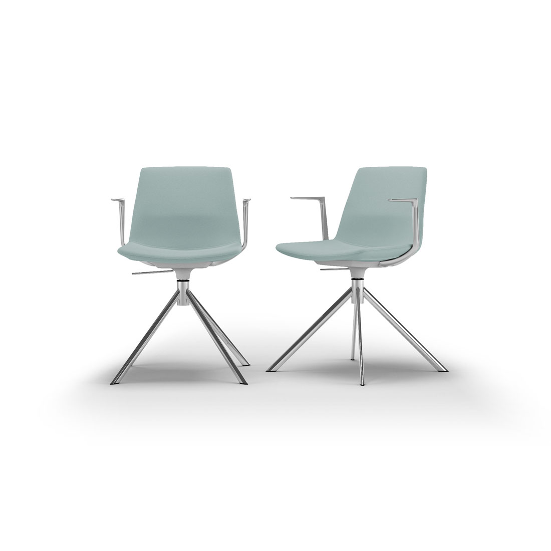 chaise-de-réunion-tapissée-gris-bleu