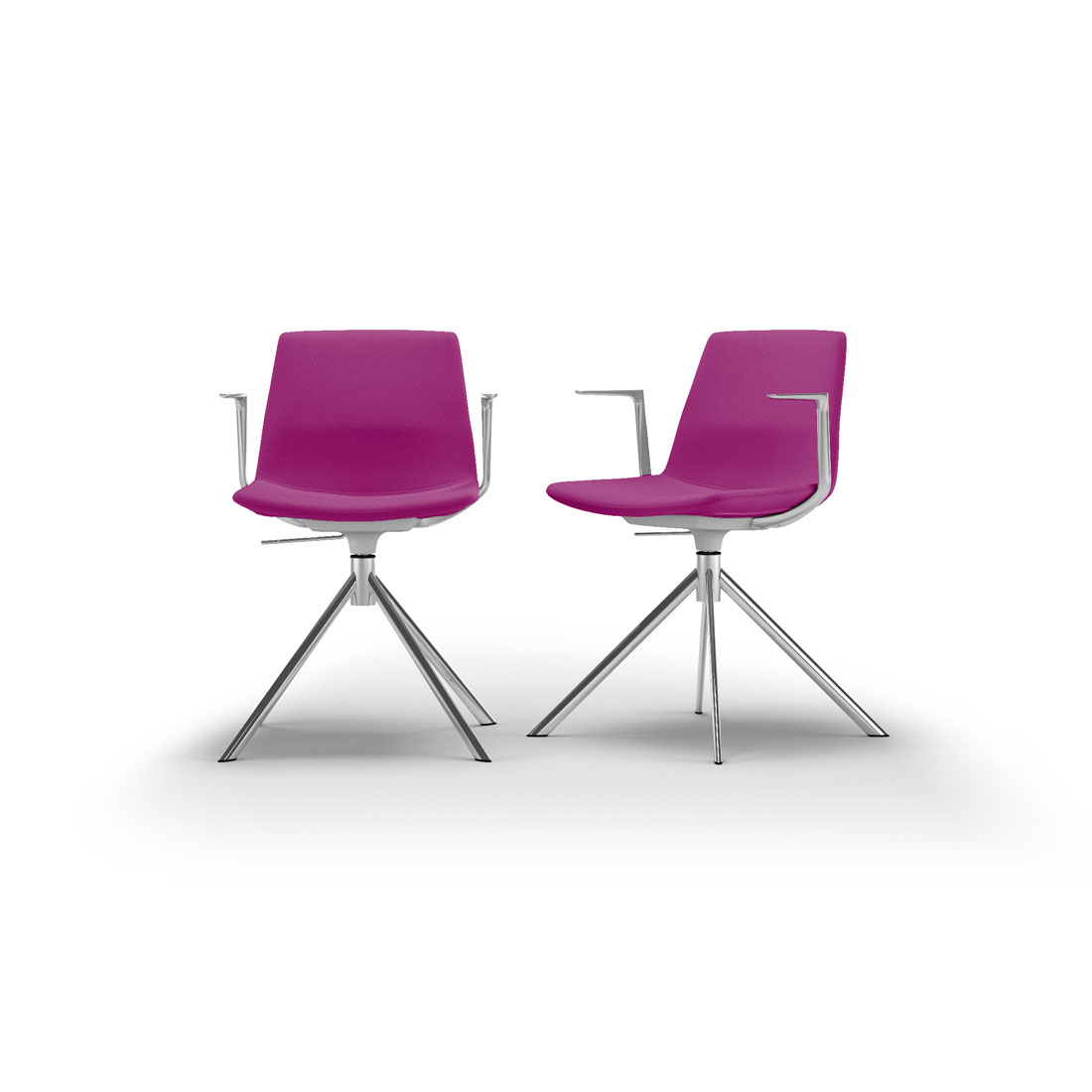 chaise-de-réunion-tapissée-violet