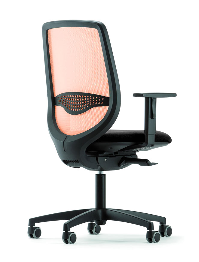 fauteuil-de-bureau-résille-orange2