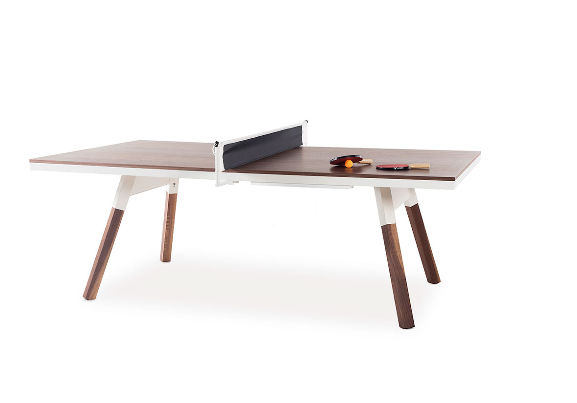 Table de réunion ping-pong Noyer (Taille medium)