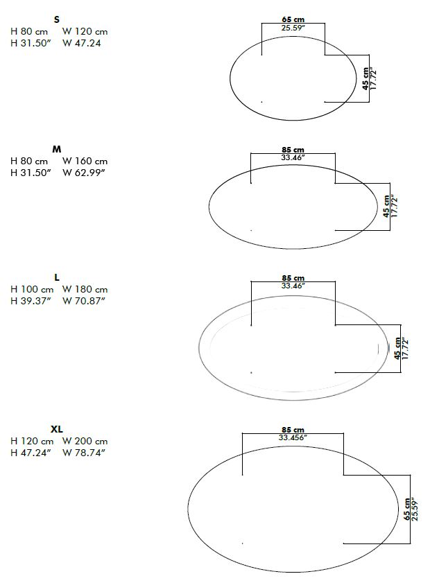 Panneau acoustique ovale en relief - Acoustique/Panneaux suspendus  acoustiques 