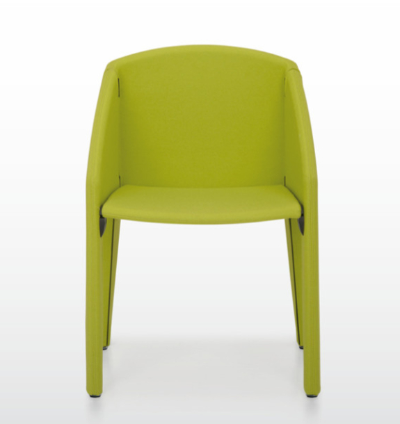 chaise de conférence pliable verte