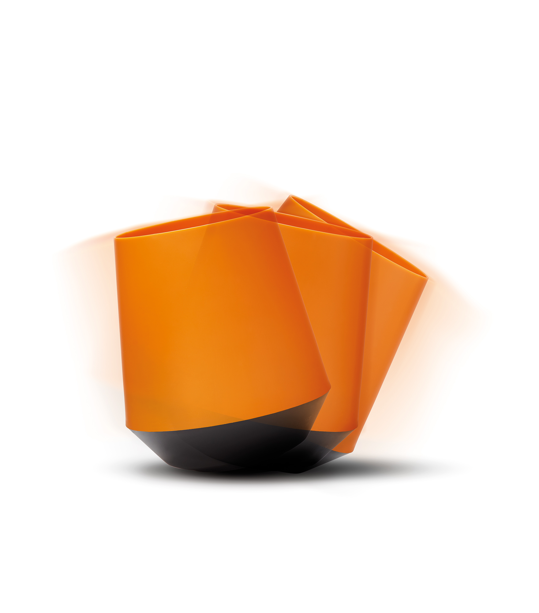 Corbeille design orange