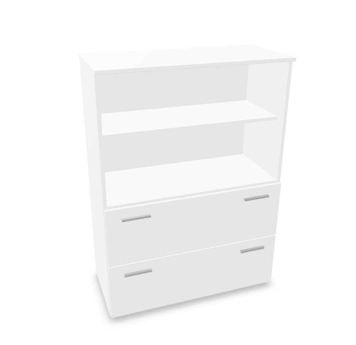 armoire basse bureau tiroirs