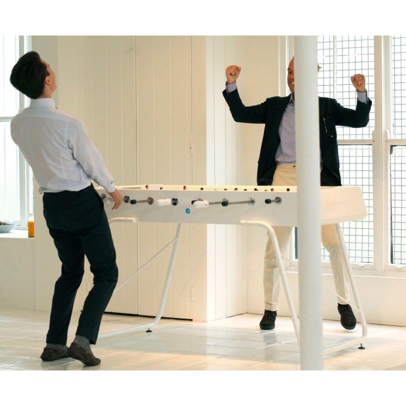 babyfoot blanc pour bureau