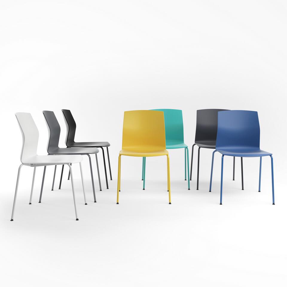 Kabi chaise design polyvalente