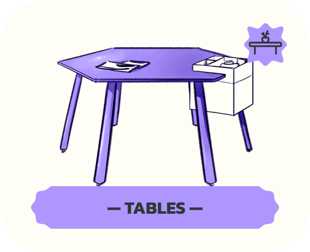 kollori categorie tables