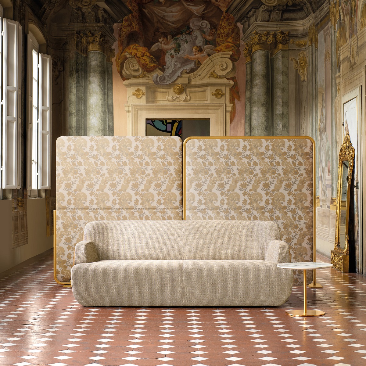 canape hall accueil haut de gamme