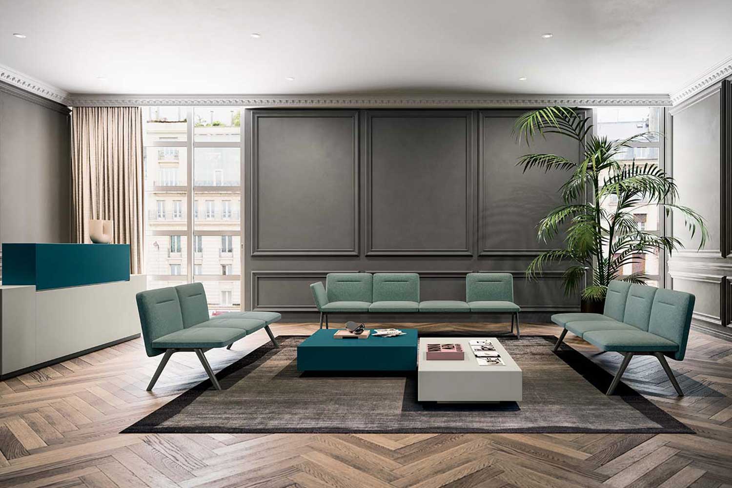 espace attente cabinet