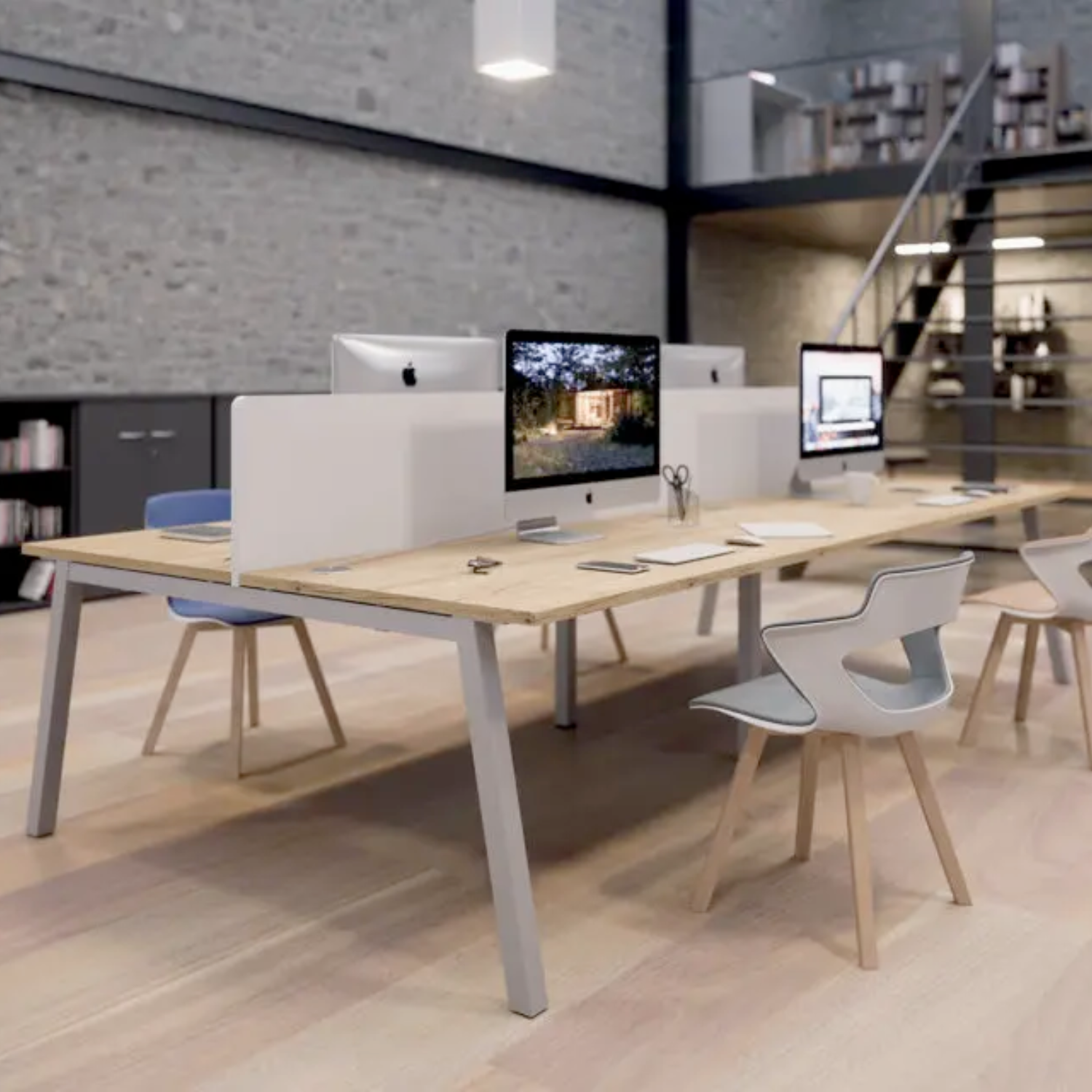 bureaux open space 4 personnes 1
