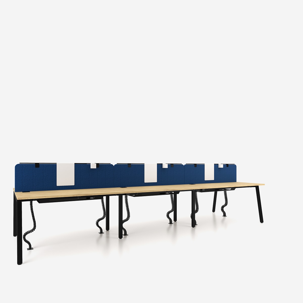 bureau open space 6 places equipe