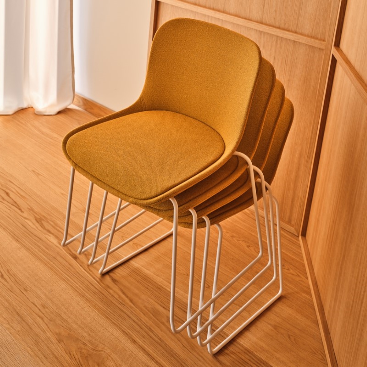 Chaises de réunion empilables
