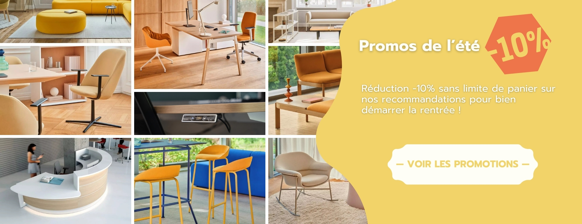 Promotions mobilier de bureau fabrication europe