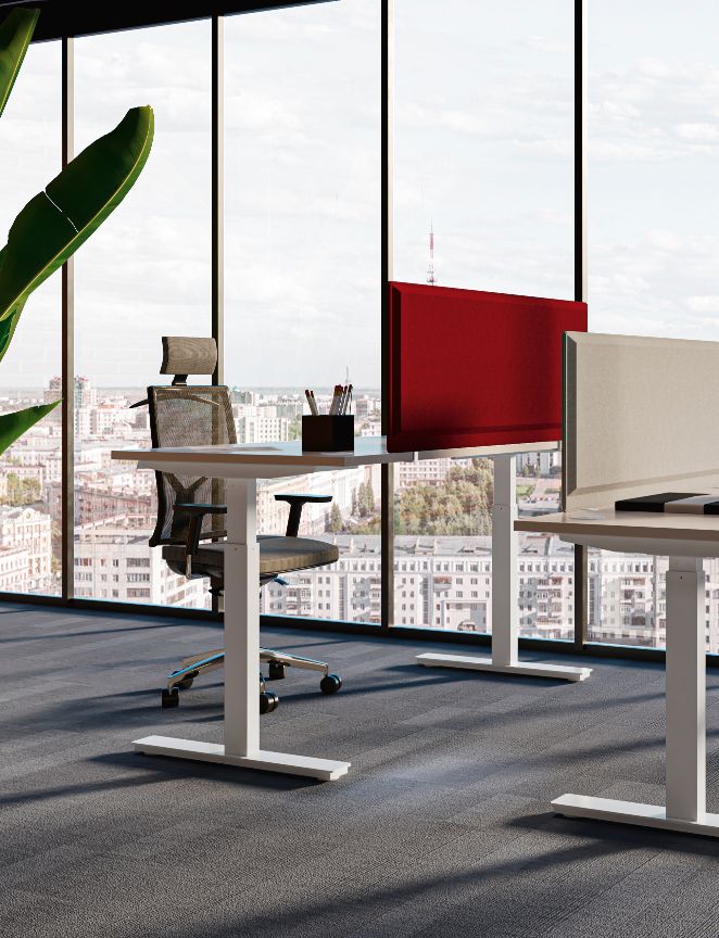 Bureau réglable en hauteur