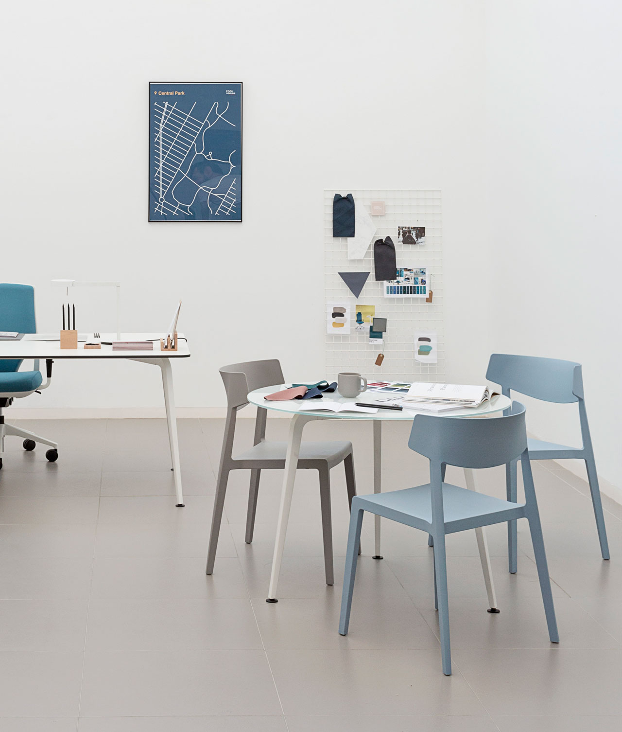 chaise pour cafeteria design wing