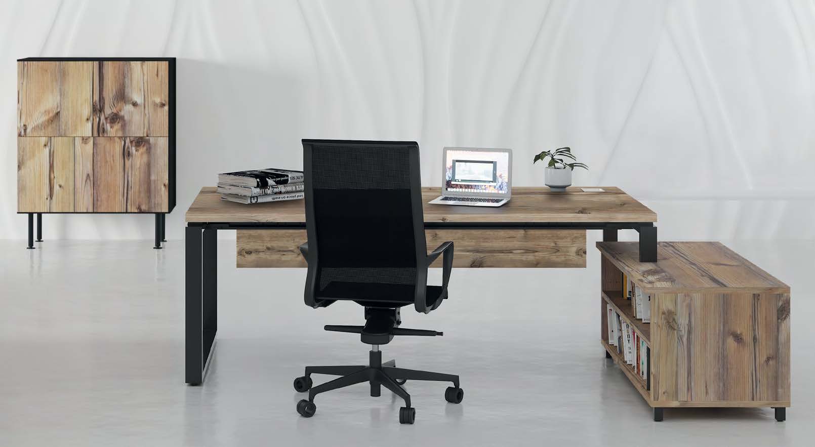 bureau de direction prestige avec retour rangement