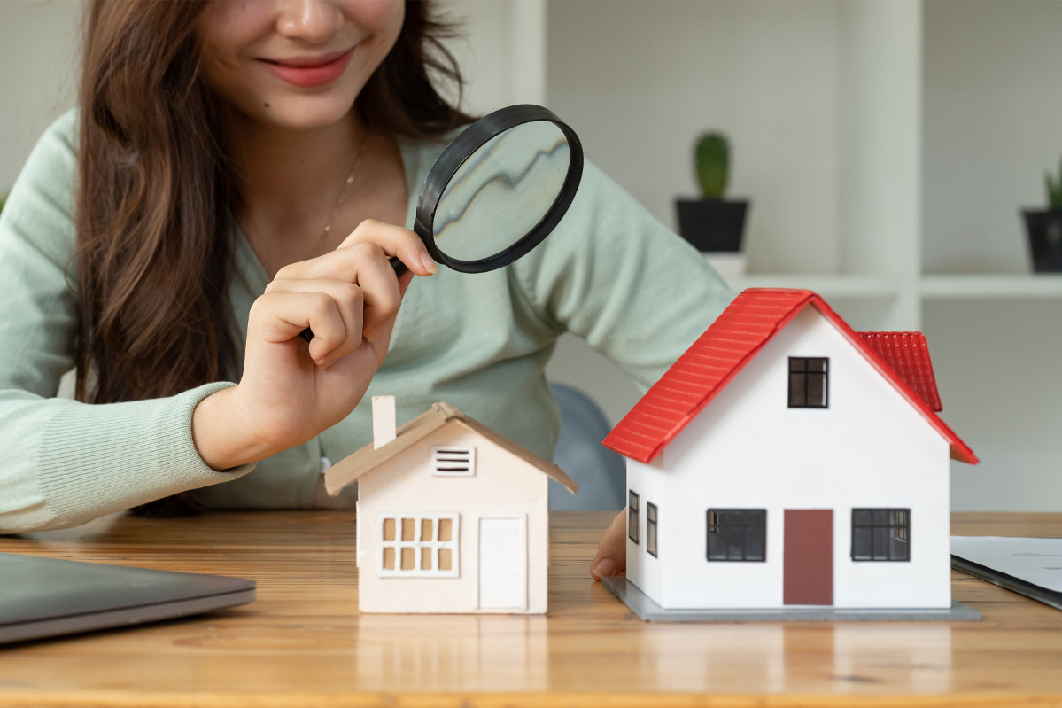Aménagement d'une agence immobilière