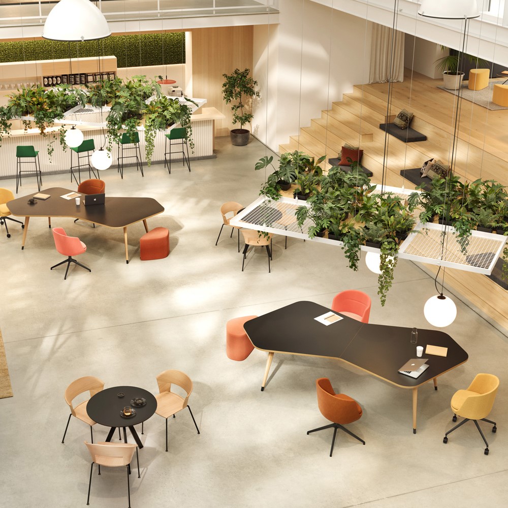 Table de coworking originale
