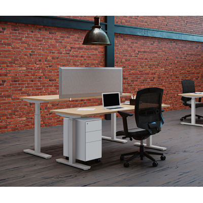 bureau assis debout réglable en hauteur