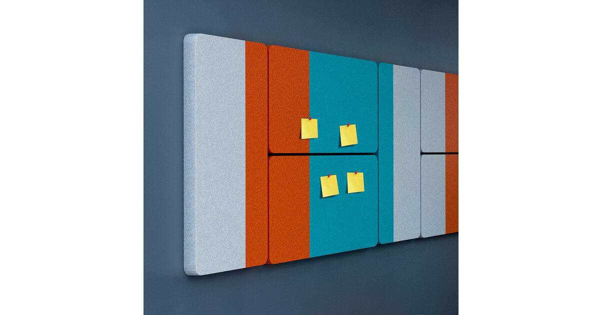 12 Panneaux Acoustiques Décoratifs à Personnaliser - 30x25x1,2 Cm - Absorbants, Écologiques, Autocollants - Pour Studio, Bureau - 6