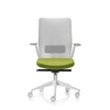 Chaise_opérative_résille_coque_blanche