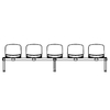 Chaises_poutre_tissu_5_places