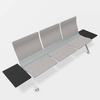 Chaises_poutre_plastique_fixes_tablettes_noires
