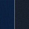 Bleu - contreplaqué RAL 5003 / tissu VC-0239