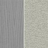 Gris clair - contreplaqué RAL 7044 / tissu VC-0220